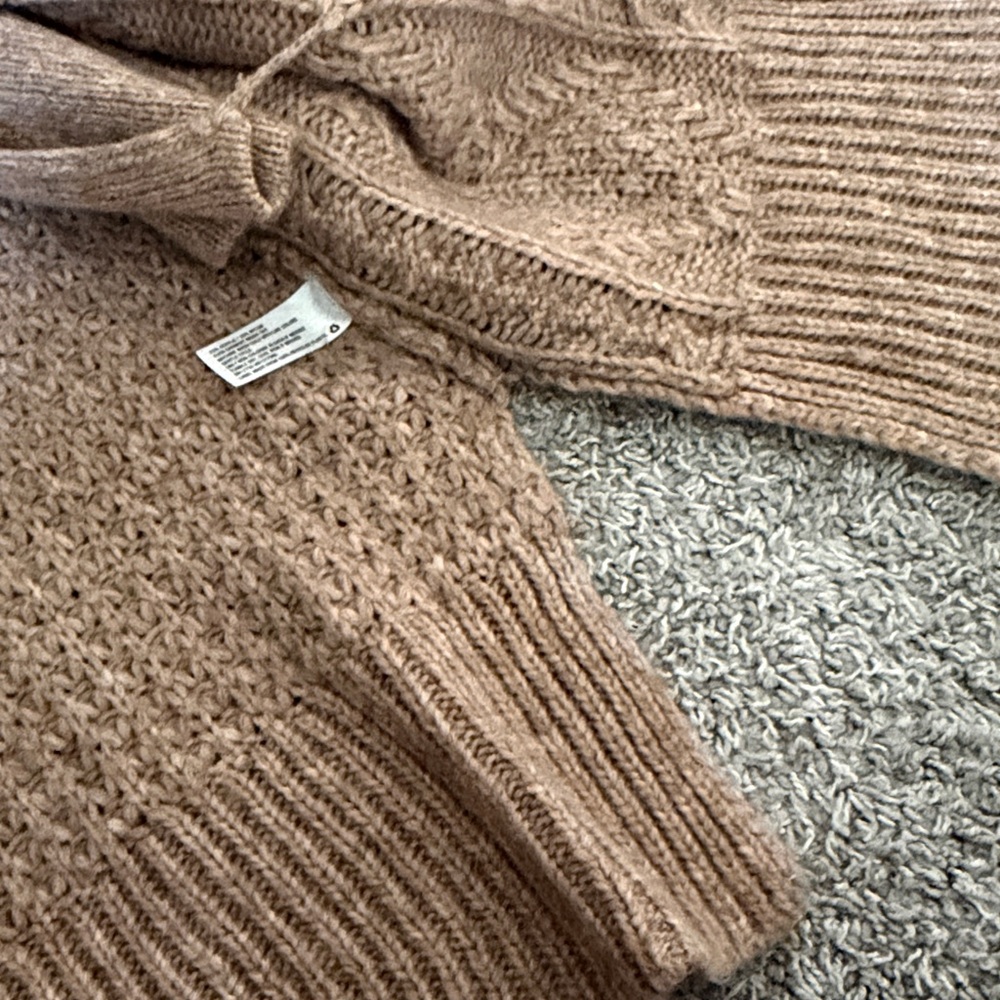 A NEW DAY - camel long cardigan - Picture 4 of 6